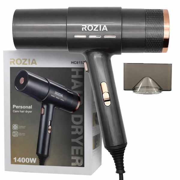 Дорожній фен із концентратором Rozia HC8152 / Фен для волосся / Компактний фен 2903618151 фото