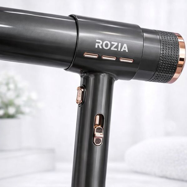 Дорожній фен із концентратором Rozia HC8152 / Фен для волосся / Компактний фен 2903618151 фото