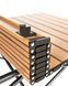 Складаний прямокутний стіл для пікніка 95x55x50см, туристичний розкладний стіл у чохлі Коричневий DSL-8-Brown 3090799326 фото 10