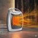 Тепловентилятор керамічний портативний на 2 режими DSP KD3007 Сірий Керамічний нагрівач для кімнати 2762460078 фото 2