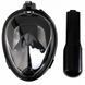 Маска для підводного плавання дайвінгу Tribord Easybreath Black Водолазна маска кріпленням для камери 2566181664 фото 4
