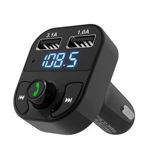 ФМ-модулятор FM трансмітер CAR X8 з Bluetooth MP3 (X8) 1206516288 фото