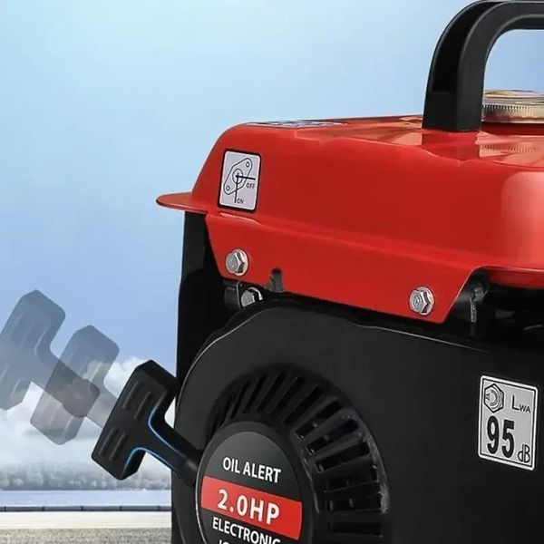 Двотактний бензиновий генератор портативний GoldenPower 650 Вт LT950, 0.72 кВт однофазний електрогенератор 2265935222 фото