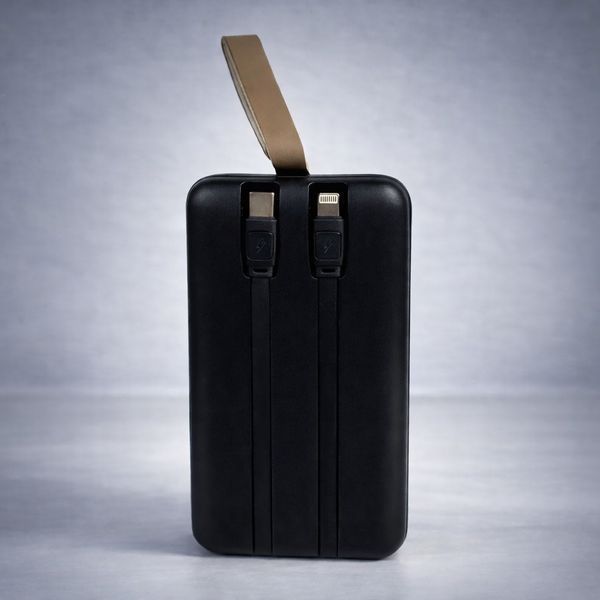 Повербанк KP KPG-501 Power Bank 50000 мА&middot;год 22,5 Вт з дисплеєм і вбудованими кабелями 2871579739 фото