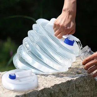 Складана каністра для води з краном 15 л 2264685604 фото