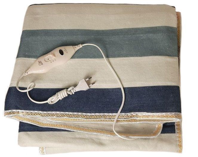 Простирадло електричне Electric Blanket 150х120 см (смуги, Різнобарвні) 1697005470 фото