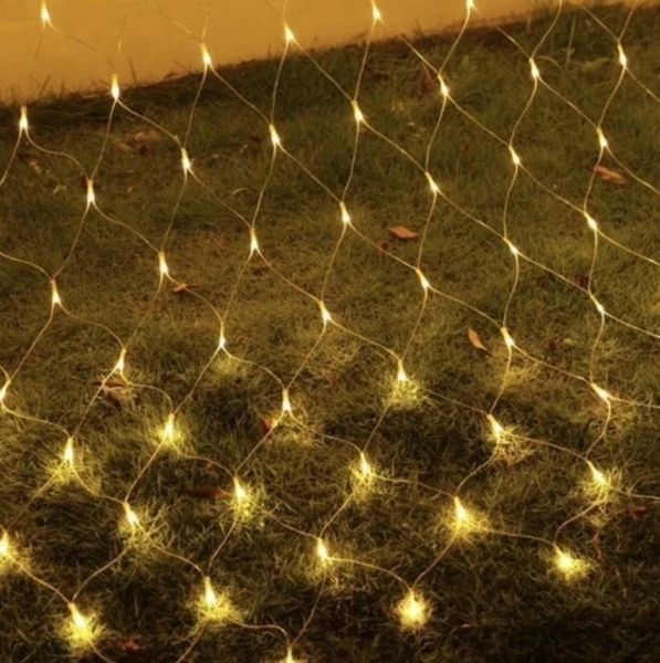 Гірлянда світлодіодна сітка завіса 120 LED 2&times;2м Теплий білий RD-7162 2577249006 фото