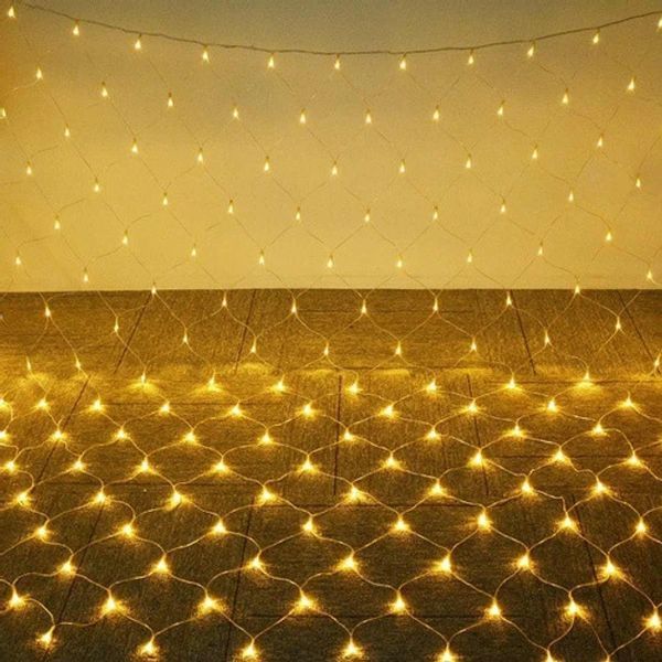 Гірлянда світлодіодна сітка завіса 120 LED 2&times;2м Теплий білий RD-7162 2577249006 фото