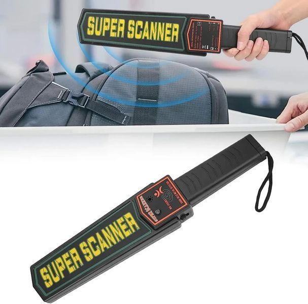 Металошукач Super Scanner MD3003B1  Ручний металодетектор  Доглядовий металошукач 2103792968 фото
