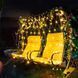 Гірлянда світлодіодна сітка завіса 120 LED 2&times;2м Теплий білий RD-7162 2577249006 фото 1