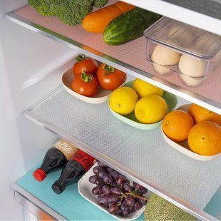 Антибактеріальні килимки для холодильника New fridge mate 6 шт. Мийні килимки для холодильника. 2103808810 фото
