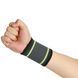 Бандаж еластичний для зап'ястя RIAS Wrists Support Black-Green 2306257577 фото 2