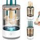 Портативний автоматичний очисник пензлів для макіяжу Makeup Brush Cleaner USB Білий RD-1805 2492704613 фото 3