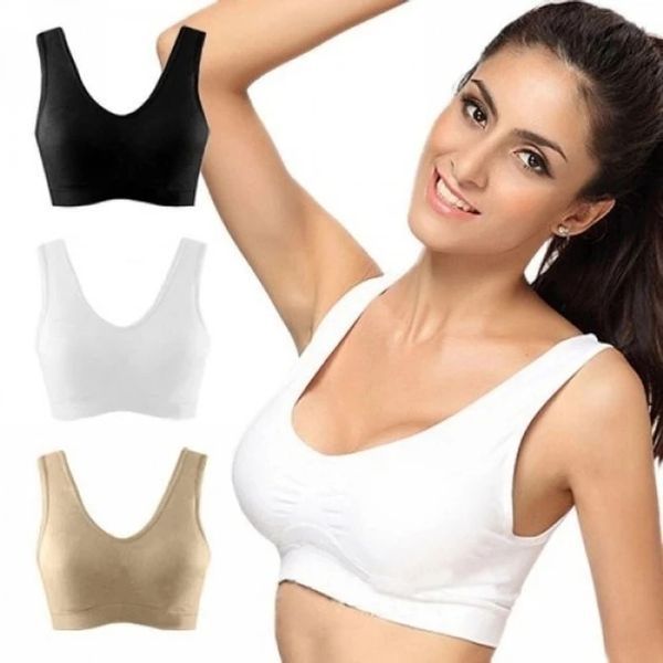 Ahh Bra комплект із 3 штук (Розмір XXXL) безшовних бюстгальтерів, коригувальний бюстгальтер ах бра 2474022712 фото